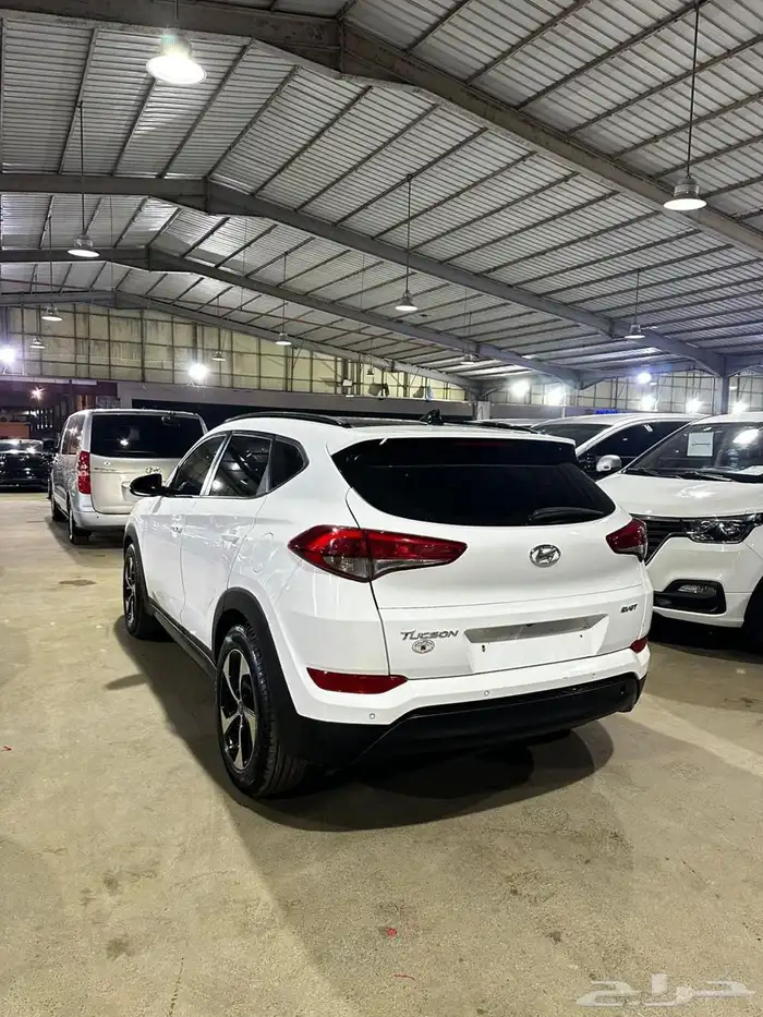 هيونداي توسان ابيض 2016 ديزل وارد كوريا 4