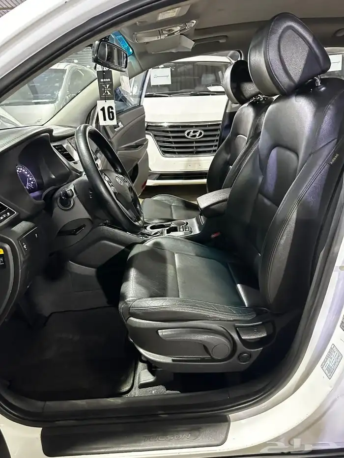 هيونداي توسان ابيض 2016 ديزل وارد كوريا 8