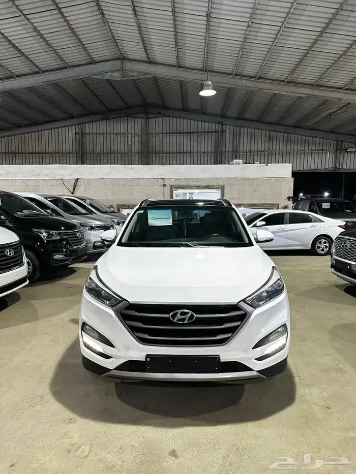 هيونداي توسان ابيض 2016 ديزل وارد كوريا 1