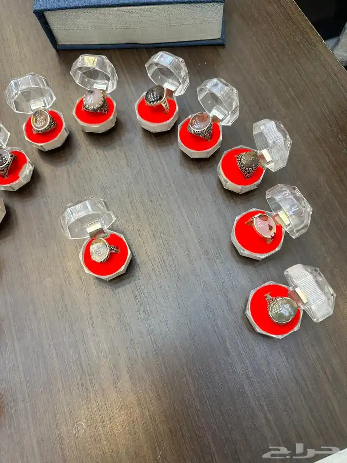 خواتم عقيق يماني فضه جمله 1