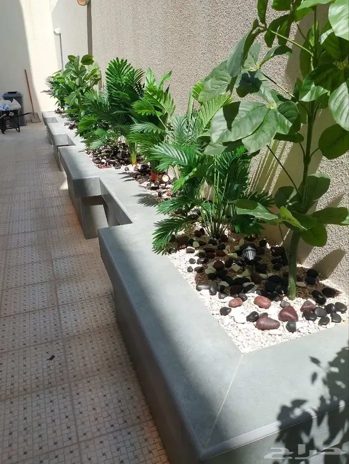 تنسيق حدائق منزليه بالاحساء 9