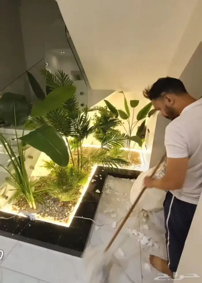 تنسيق حدائق منزليه بالاحساء 4