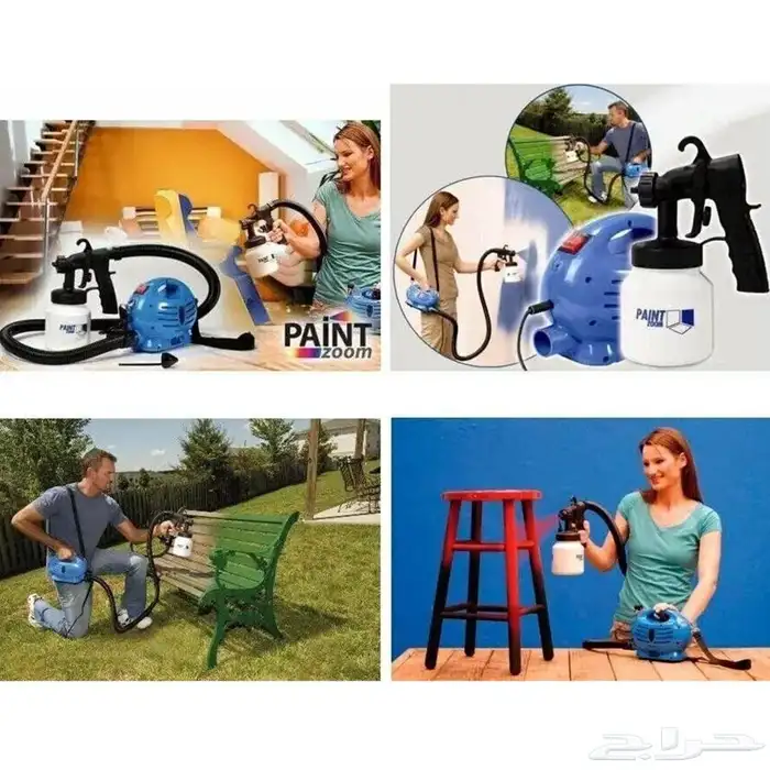 الة رش الطلاء الحديثه بضمان عام 2