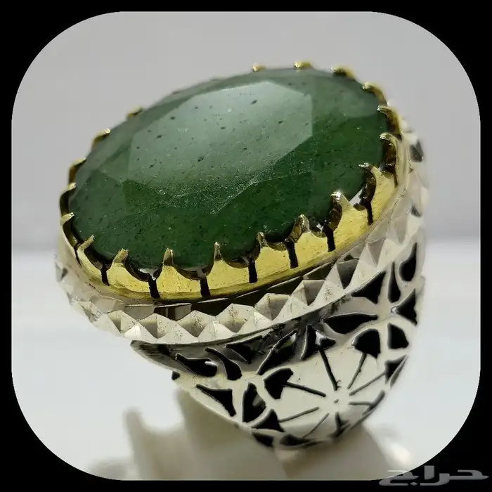 زمرد هندي حجم راهي صياغه ايرانيه 6