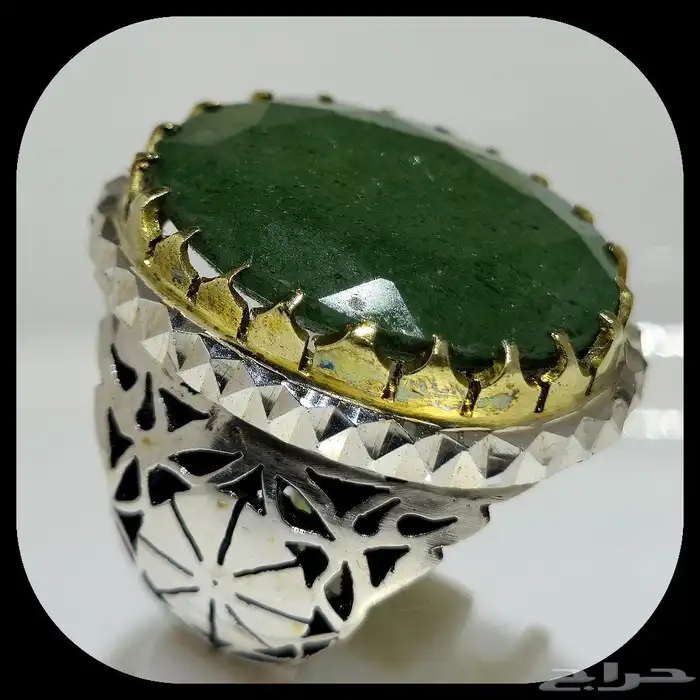 زمرد هندي حجم راهي صياغه ايرانيه 5