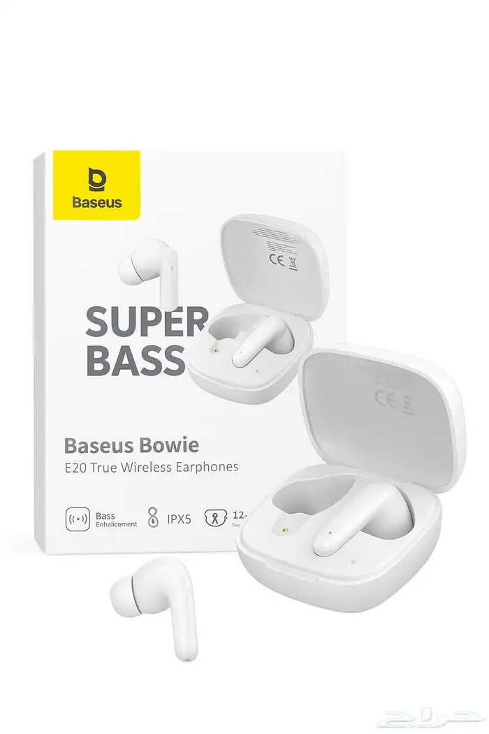 Baseus Bowie E20 سماعات بلوتوث أصلية   صوت قوي   سوبر ب 0