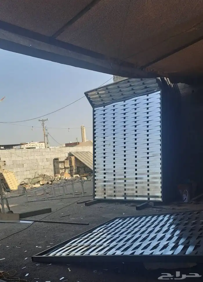 سواتر حديد ستاره تغطيه ممرات ساتر تغذيه فلل شينكو شبوك جده 3