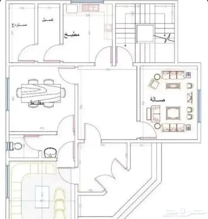 رسم مخططات معمارية 1