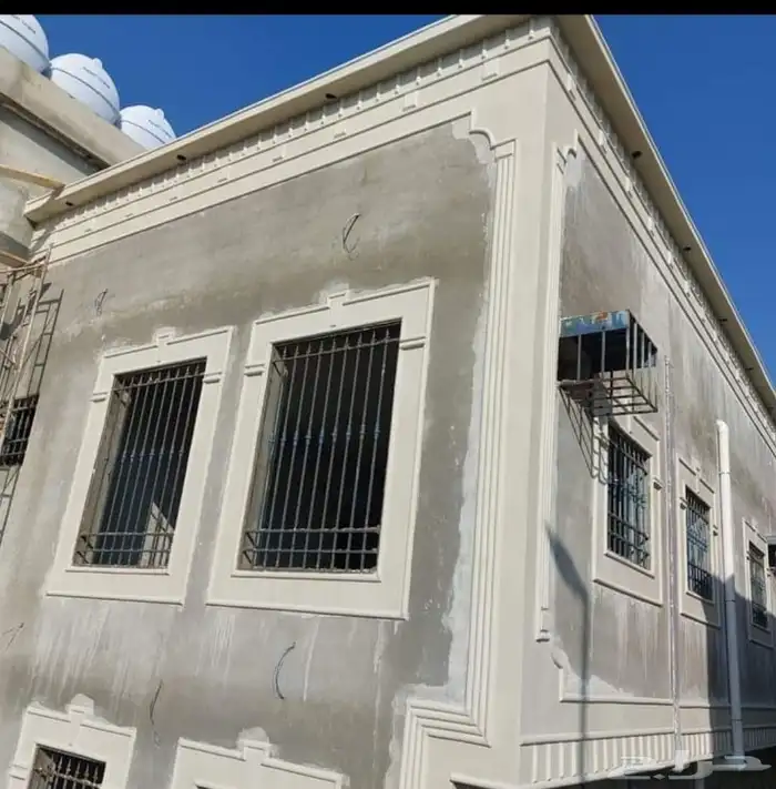 ديكورات خارجيه سمنت وبطحا ارياض 1