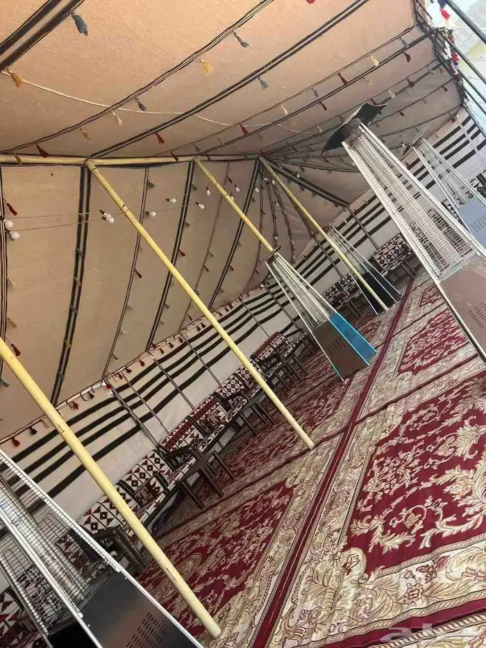 تاجير خيم وبيوت شعر وفرش وعقود لمبات وكراسي وطاولات 8