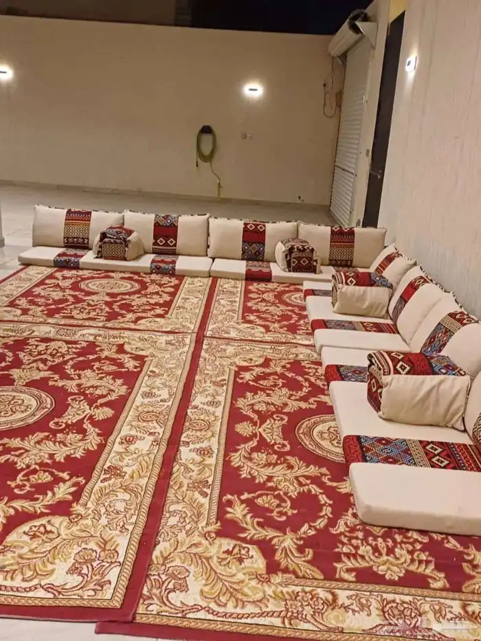 تاجير جلسات شعبيه تاجير طاولات طعام قهوجين صبابين 9