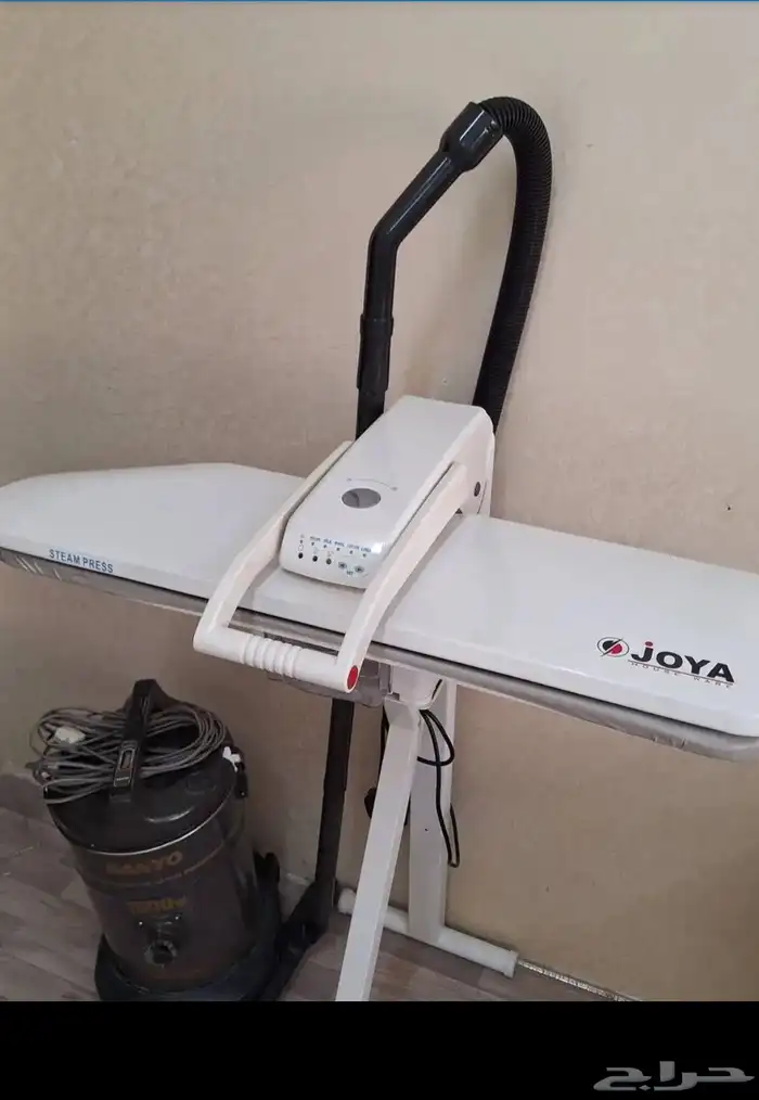 كاوية منزلية JOYA مستعمل نضيييف وايضا مكنسة كهربائي ة SANYO 0