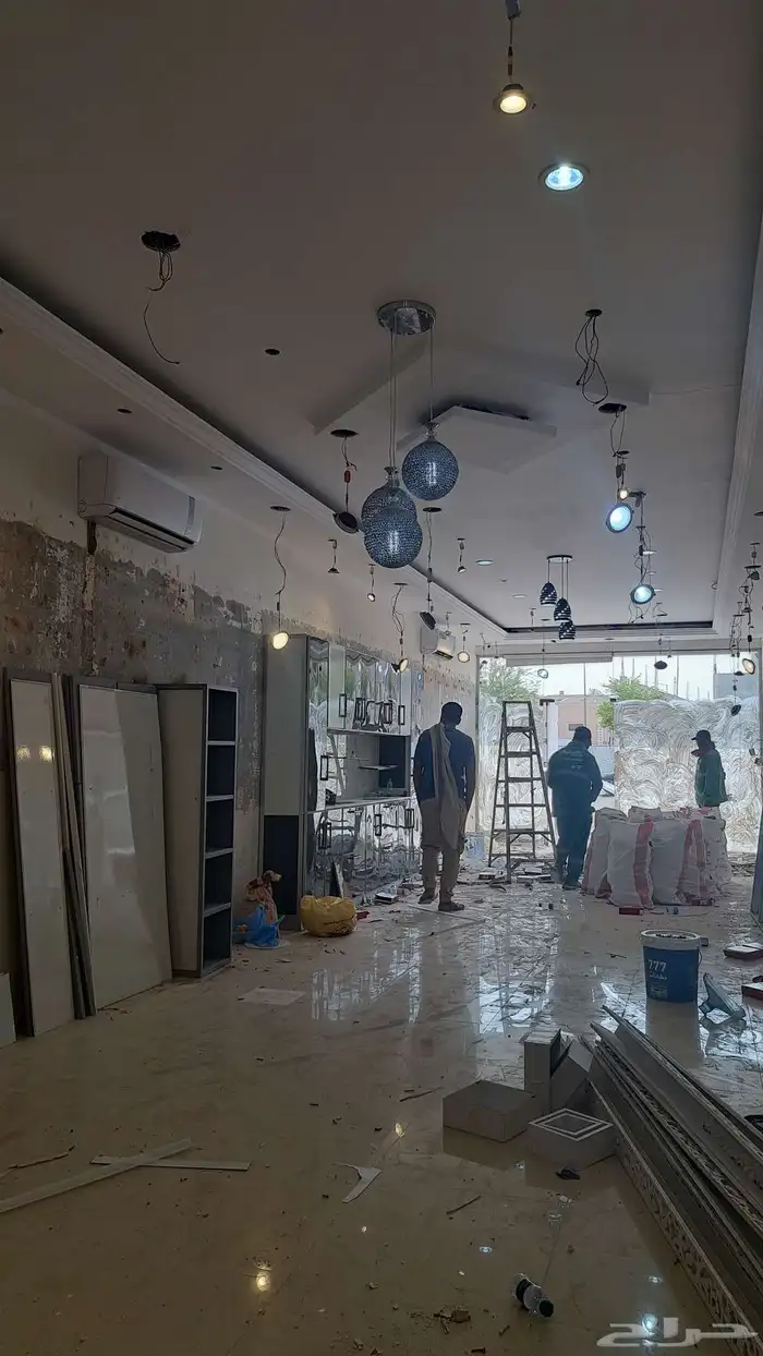 ديكورات شيبوارد جبس مستعار نعلات منزليه باركيه ضد الماء دهان 32