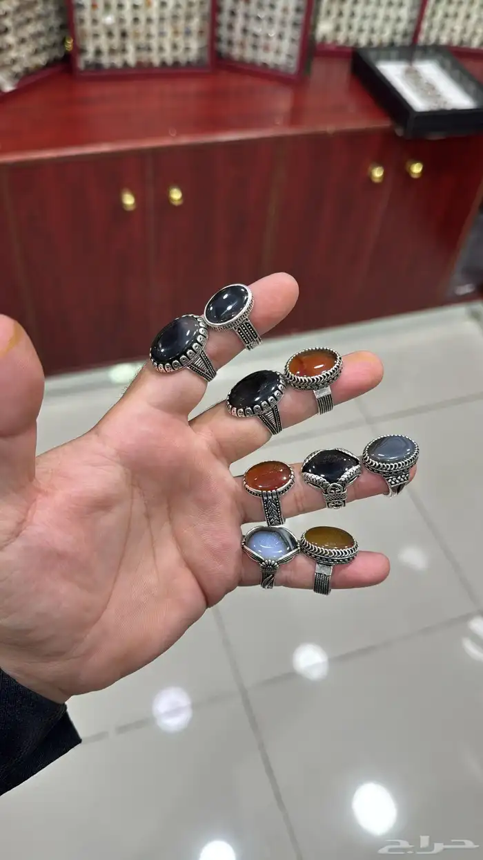 خواتم فضه اصلي 4