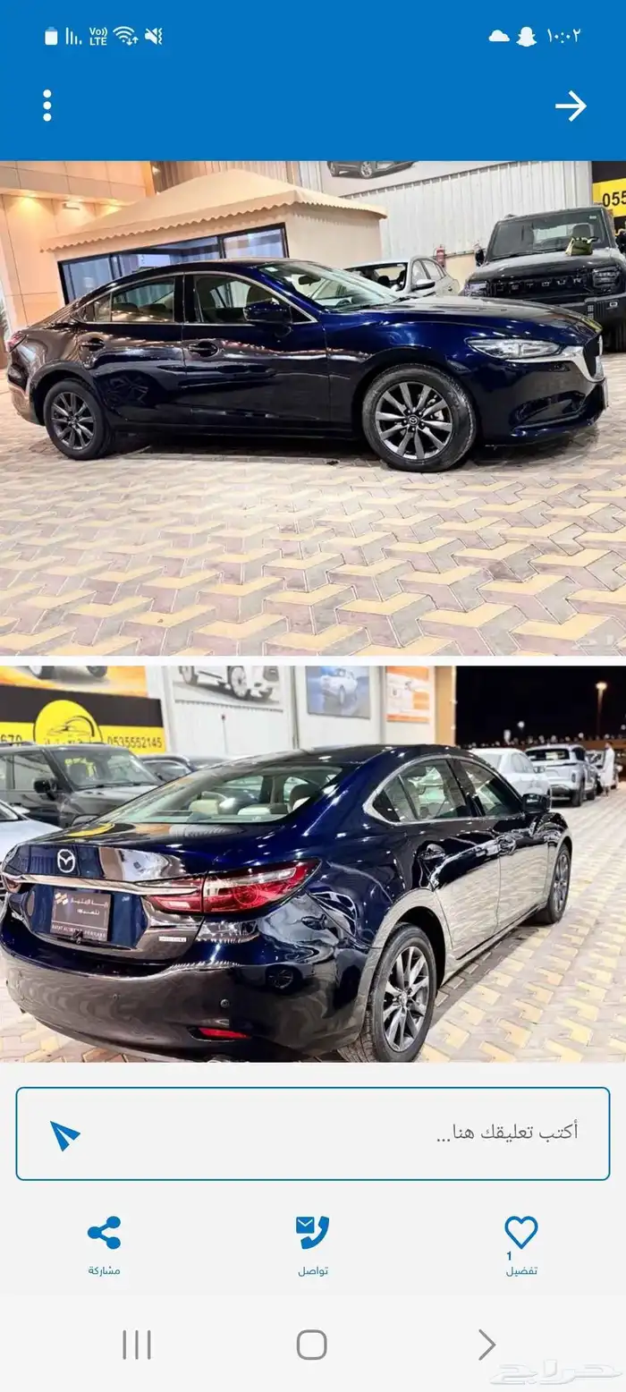 مازدا 6. مديل 2023 1