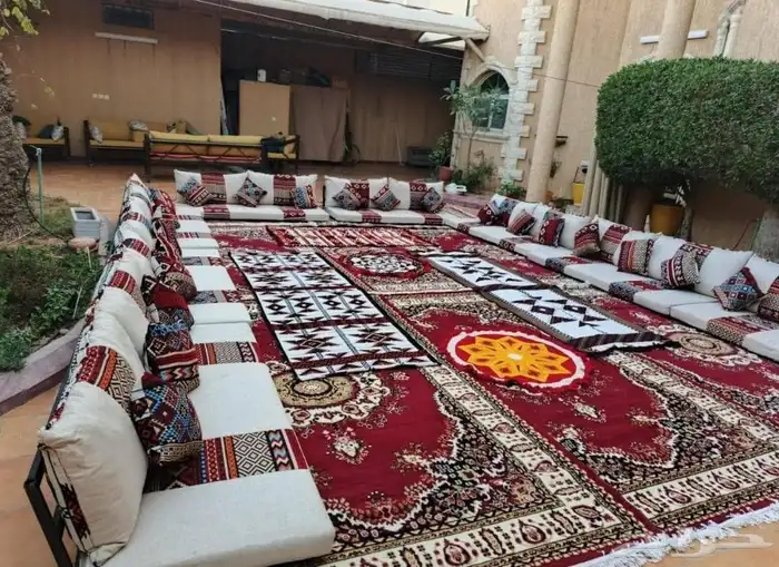 تاجير جلسات شعبيه خيم بيت شعر تاجير جميع لوازم الحفلات 11