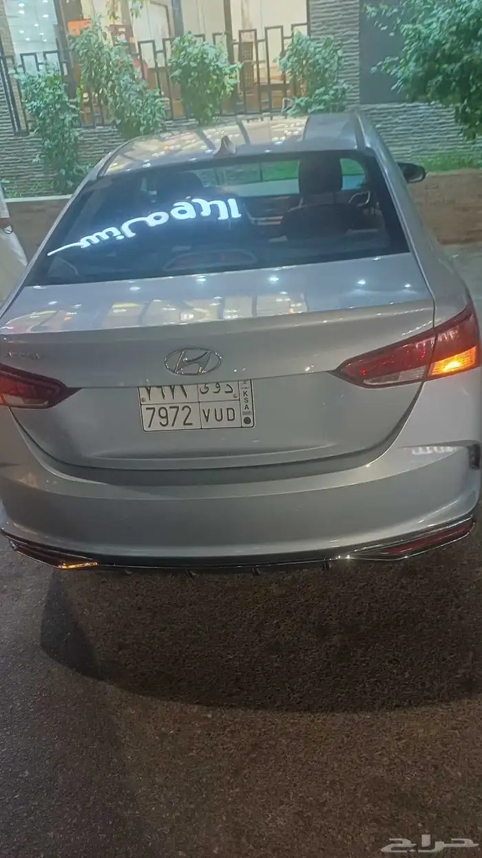 سياره اكسنت للايجار 1