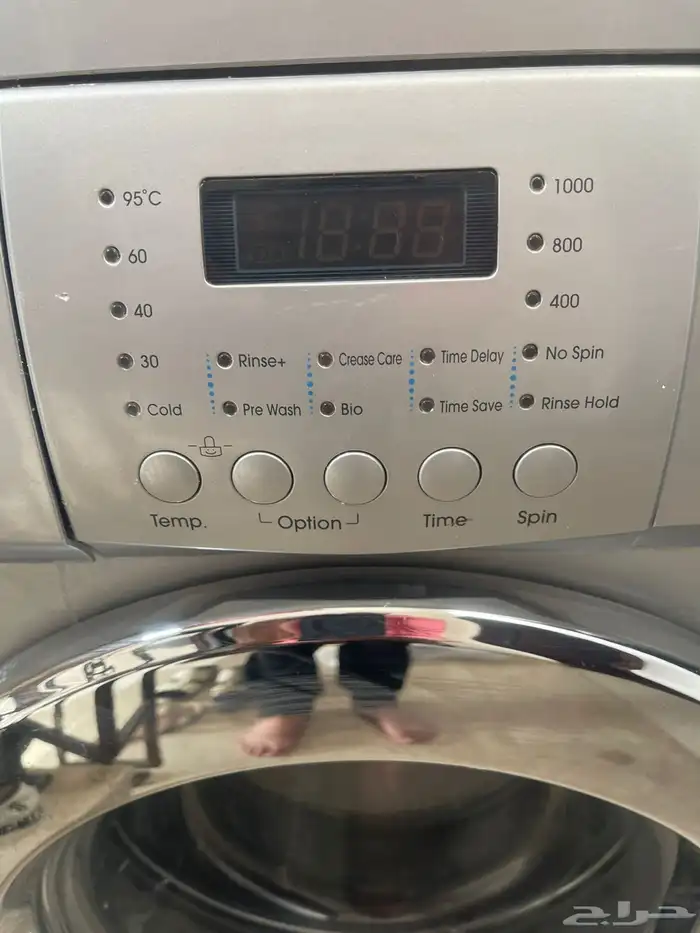 غسالة ونشافة ملابس LG 3