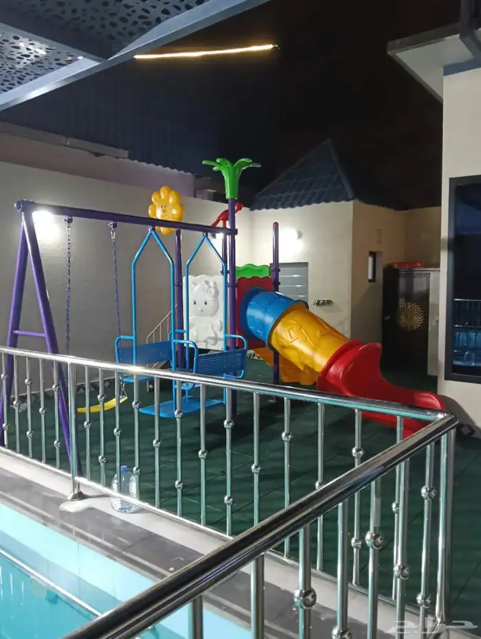 مراجيح وزحاليق للأطفال والكبار ارضيات ربر مطاطي 1