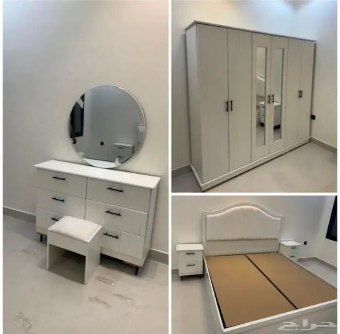 غرف نوم جديده جاهزه 6قطع بسعر المصنع 3