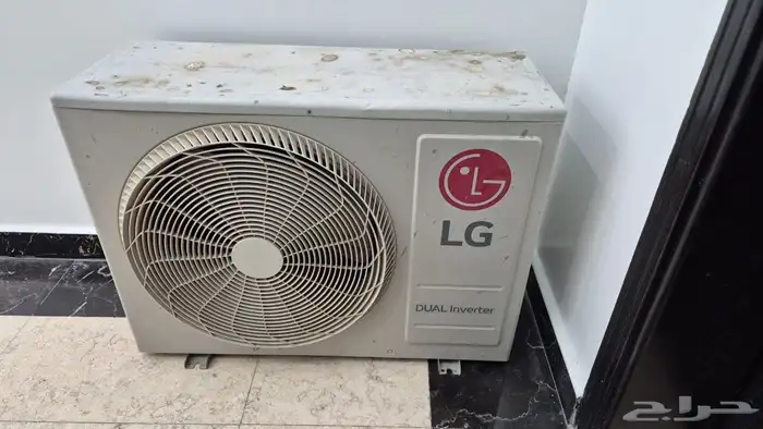 مكيف سخن و بارد 2 طن lg dual inverter 1