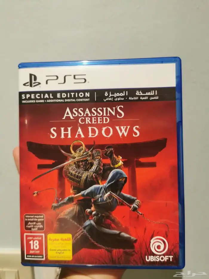 شريط assassin s creed shadows للبيع جديد مستعمل اسبوعين 0