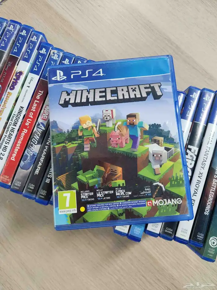 Minecraft ماينكرافت يعمل على سوني 4 و 5 0