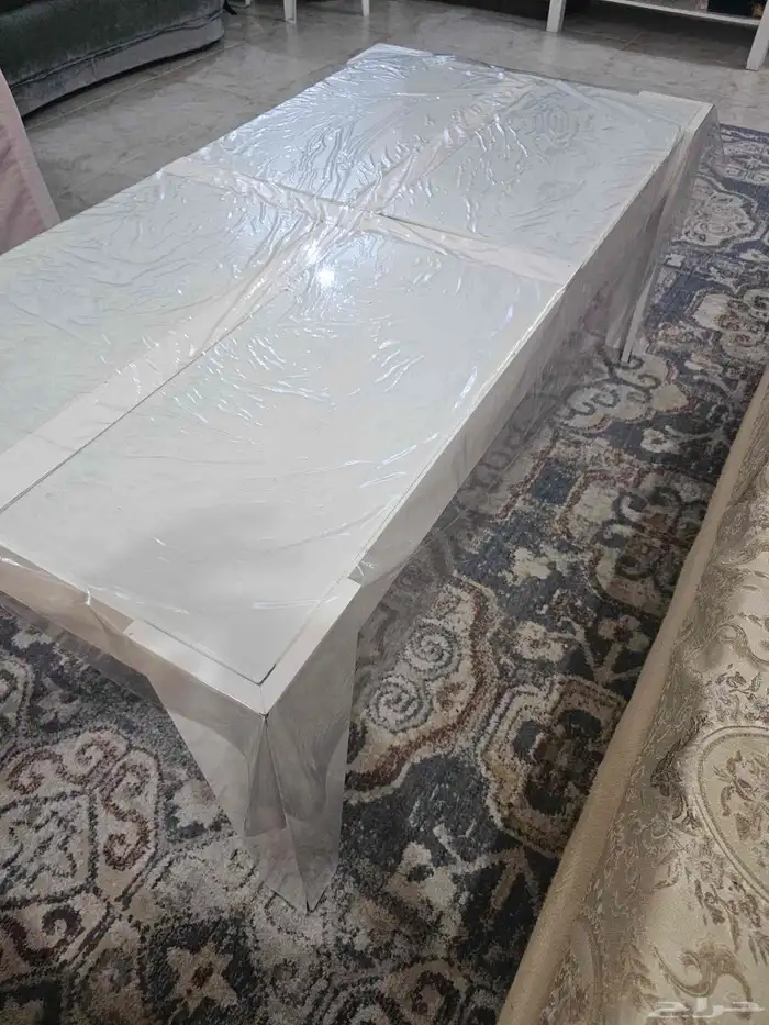 طاولة خشب   زجاج 1
