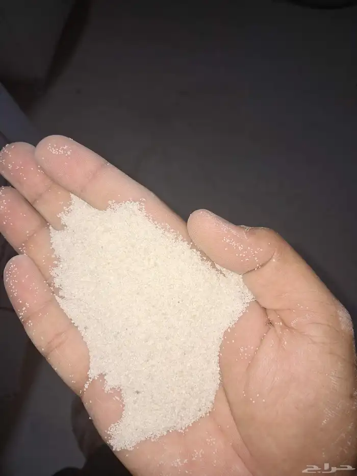 رمل السيليكا وكربونات الكالسيوم جميع المقاسات 2