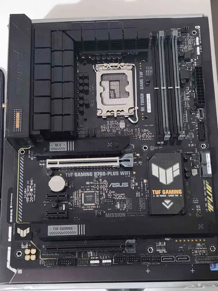 مذربورد ASUS TUF GAMING B760-PLUS WIFI (DDR5) 1