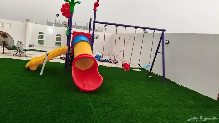 مراجيح وزحاليق للأطفال والكبار ارضيات ربر مطاطي 0