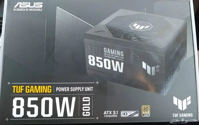 PC new Gaming Power Supply Asus Gold TUF 850 watt 2