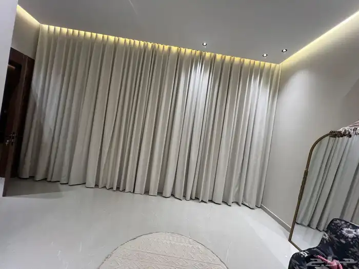ستائرويفي شيفون لنن وبلاك اوت عازل للشمس يوجد تفصيل حسبالطلب 1
