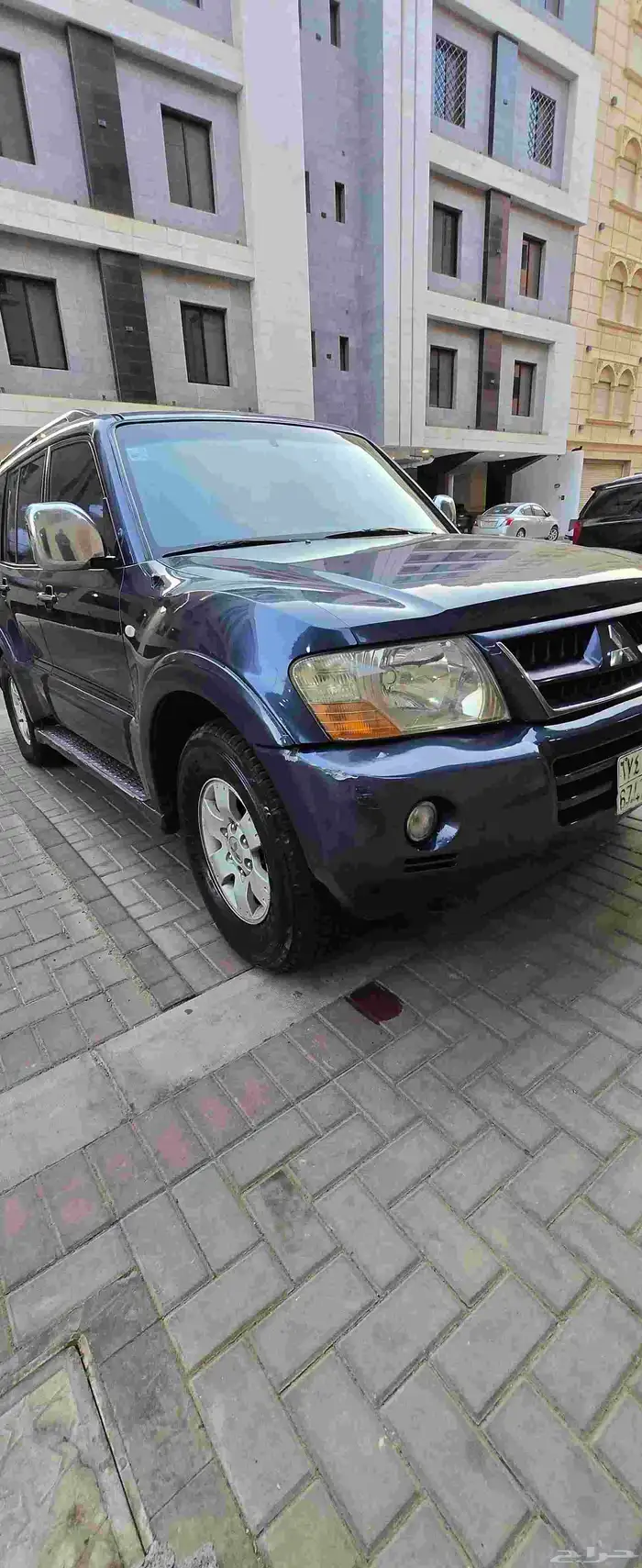 ميتسوبيشي باجيرو 2007 أزرق اوتوماتيك Mitsubishi Pajero 2007 4