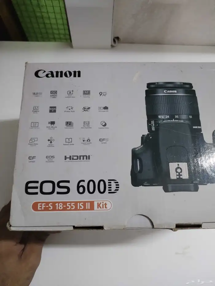 كاميرا كانون 600D 9