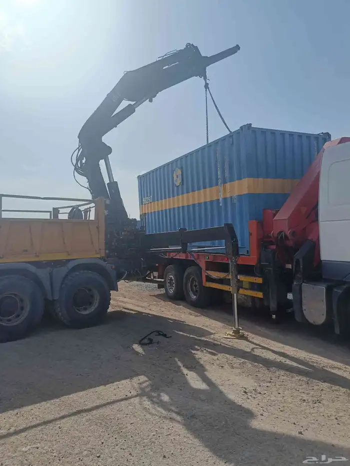 الايجار بوم تراك ونش سطحه كرين 15 طن في 10 طن 2