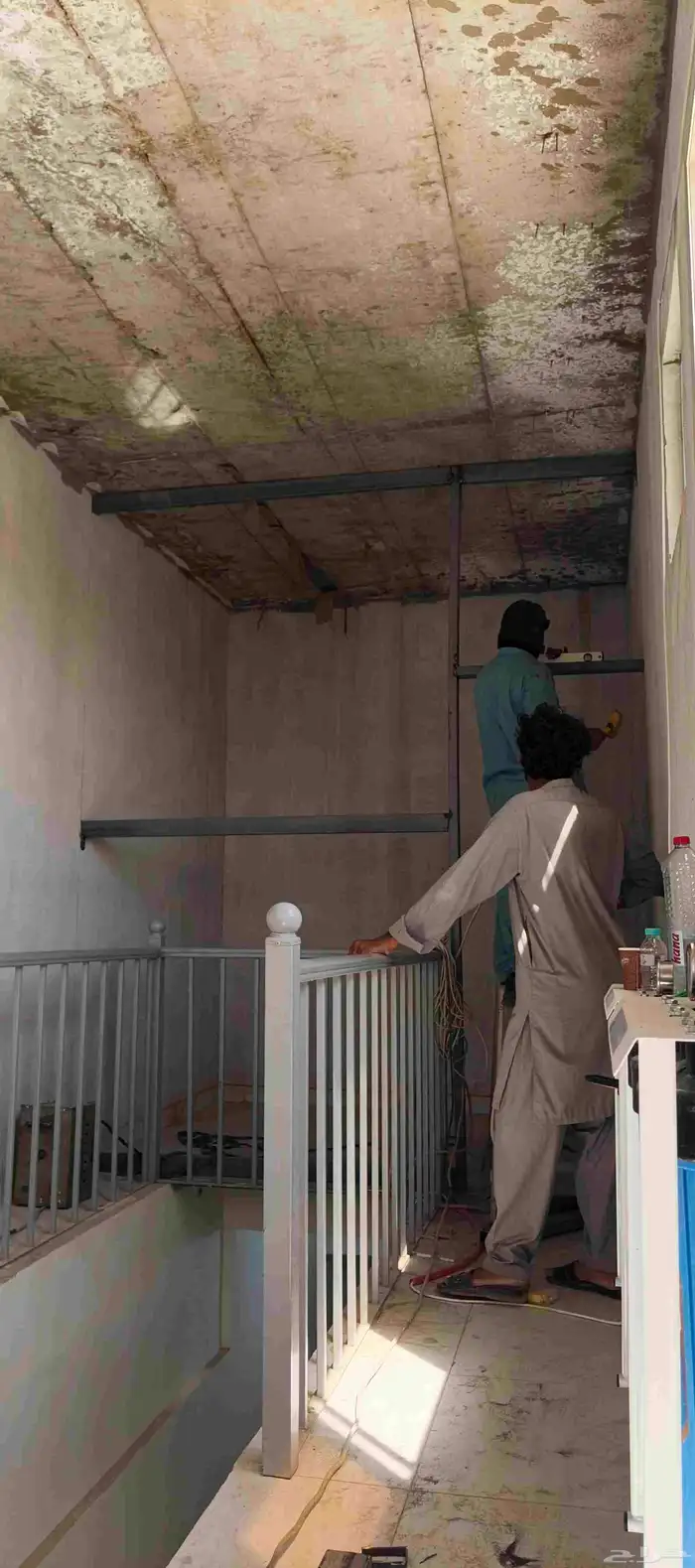 نوافذ الا لمنيوم باب شباك دبل زجاج 330 ريال 0