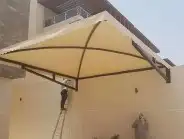 حداد مظلات سواتر ساندويش هناجرشينكو كلادينج ابواب شبابيك قص 7