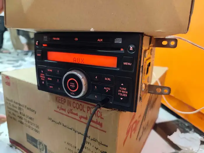 مسجل نيسان فتك وباترول اصلي مزود بلتوث 2