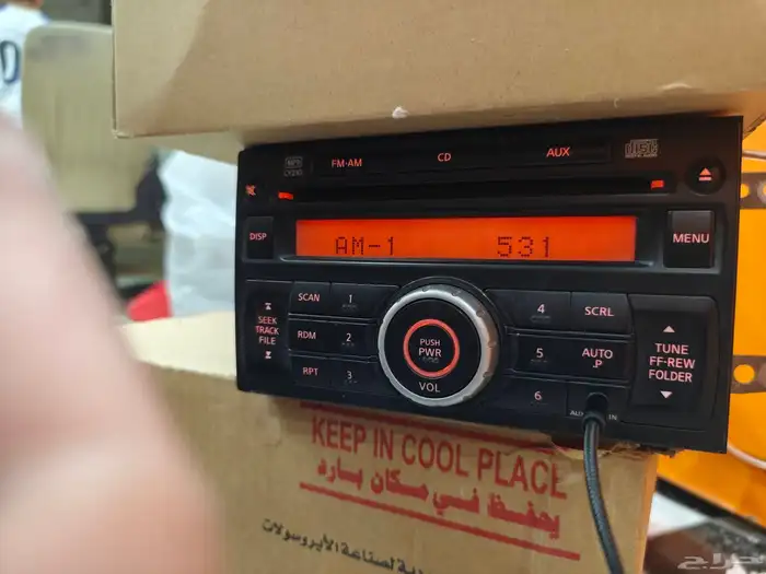 مسجل نيسان فتك وباترول اصلي مزود بلتوث 0