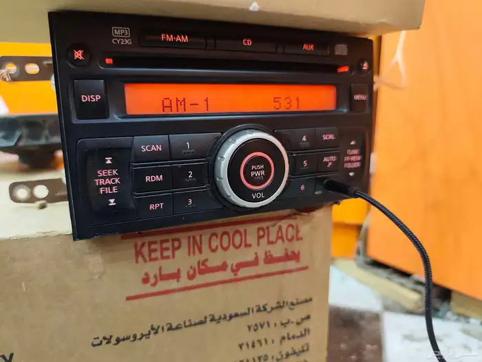 مسجل نيسان فتك وباترول اصلي مزود بلتوث 6