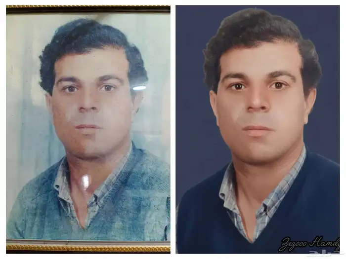 ترميم وتوضيح الصور القديمة بالألوان استرجع لحظاتك الجميلة 2