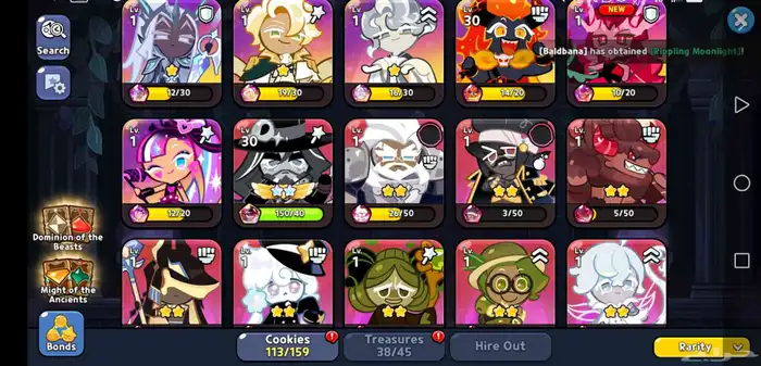 حساب cookie run kingdom 1