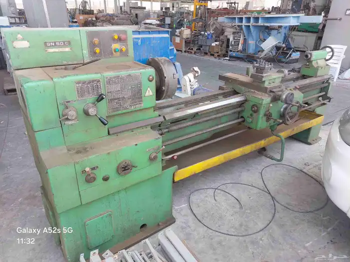 مخرطة SN 50 C بطول 2.50 متر   مع ضمان لمدة 6 أشهر 0