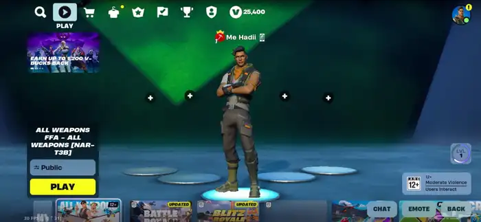 فيبوكس فورت نايت 0
