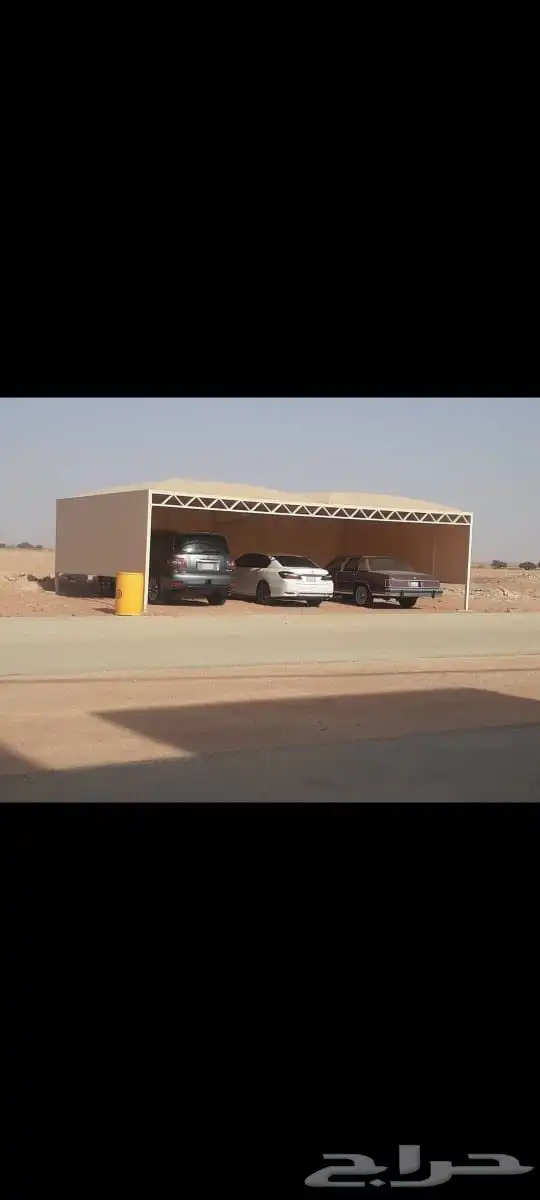 مظلات مواقف للسيارات مشاريعه 9