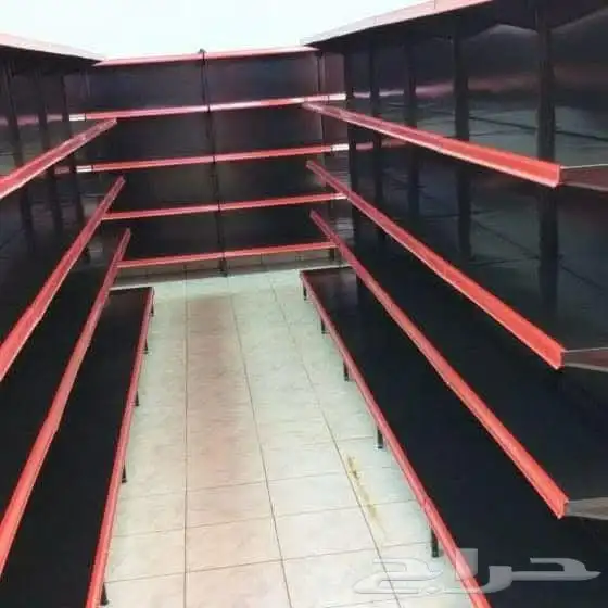 رفوف تخزين مستودعات وبقالات 2