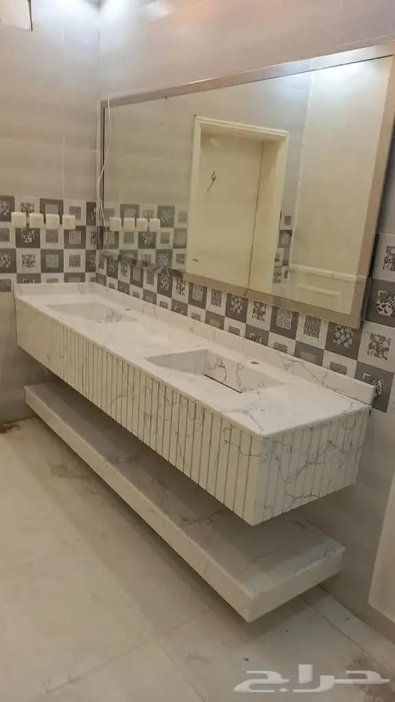 مغاسل رخام طبيعي وصناعي وتركيبها وتصليح 3