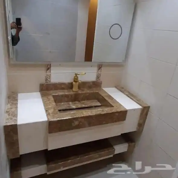 مغاسل رخام طبيعي وصناعي وتركيبها وتصليح 2