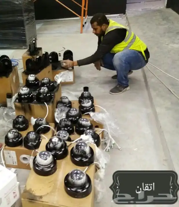 تركيب كاميرات المراقبه وانظمه البصمه 6